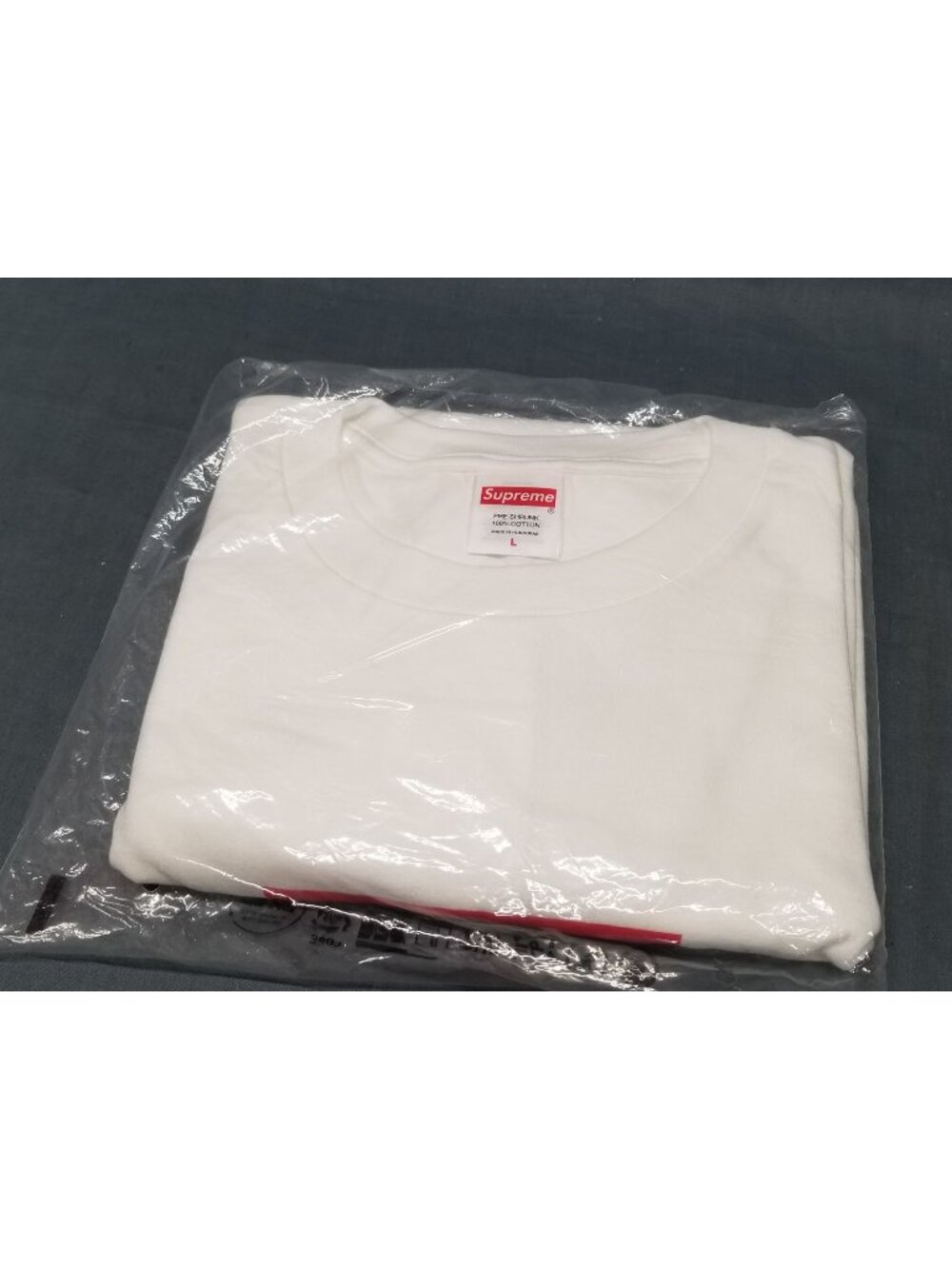 Supreme Arabic Box Logo Tee White SS26 Large BRAND NEW